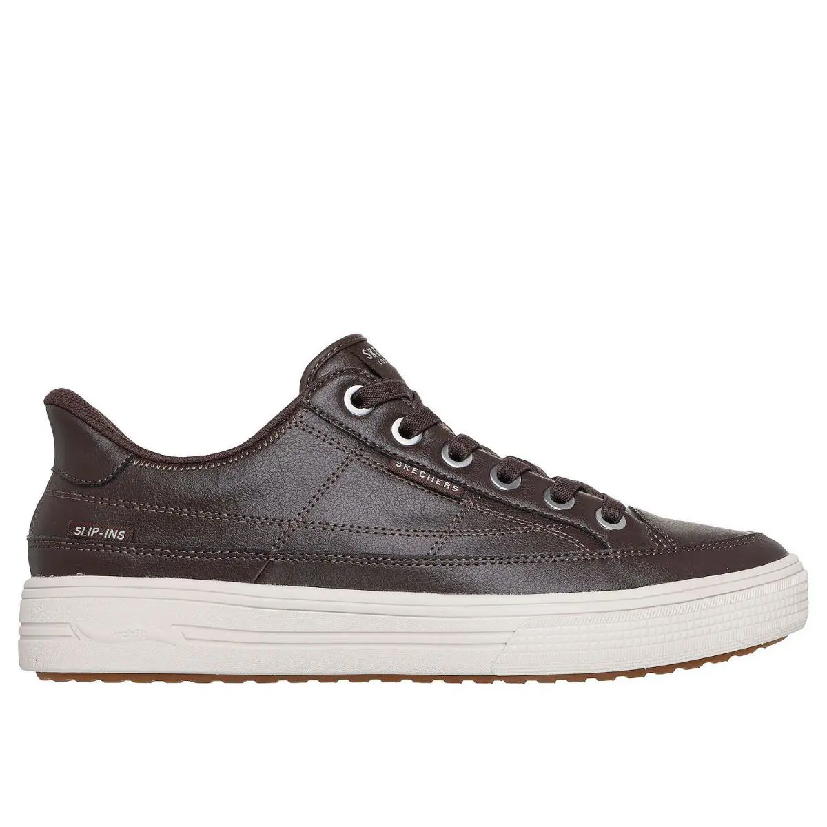 Skechers Slip-ins: Arch Fit Arcade - Catch Ya There Choco Sneaker Mens Size 7-14