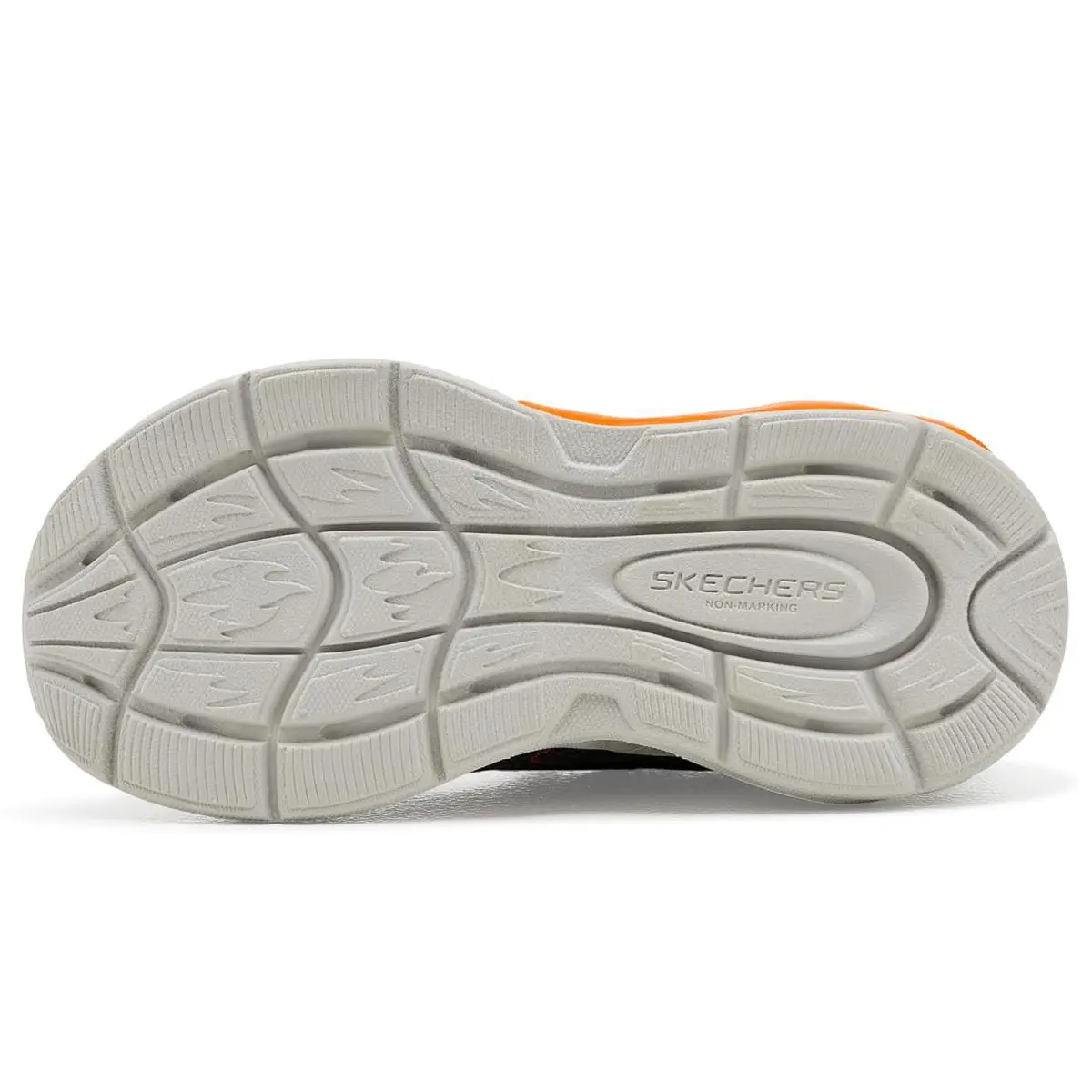Skechers shoes - Charcoal/Orange 3