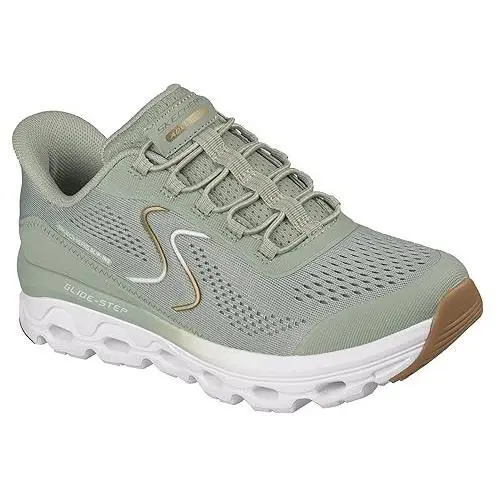Skechers Women`s Glide-step Sole Slip-in Athletic Shoe Sage - 180272-SAGE Sage - SAGE