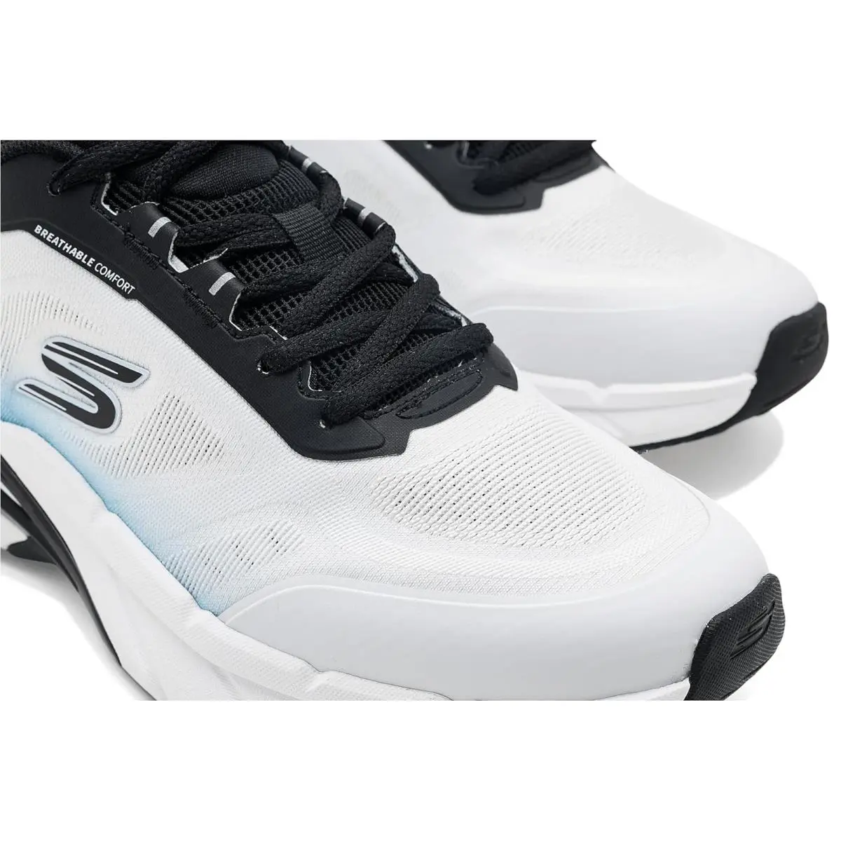 Skechers shoes - White/Synthetic/Blue 18
