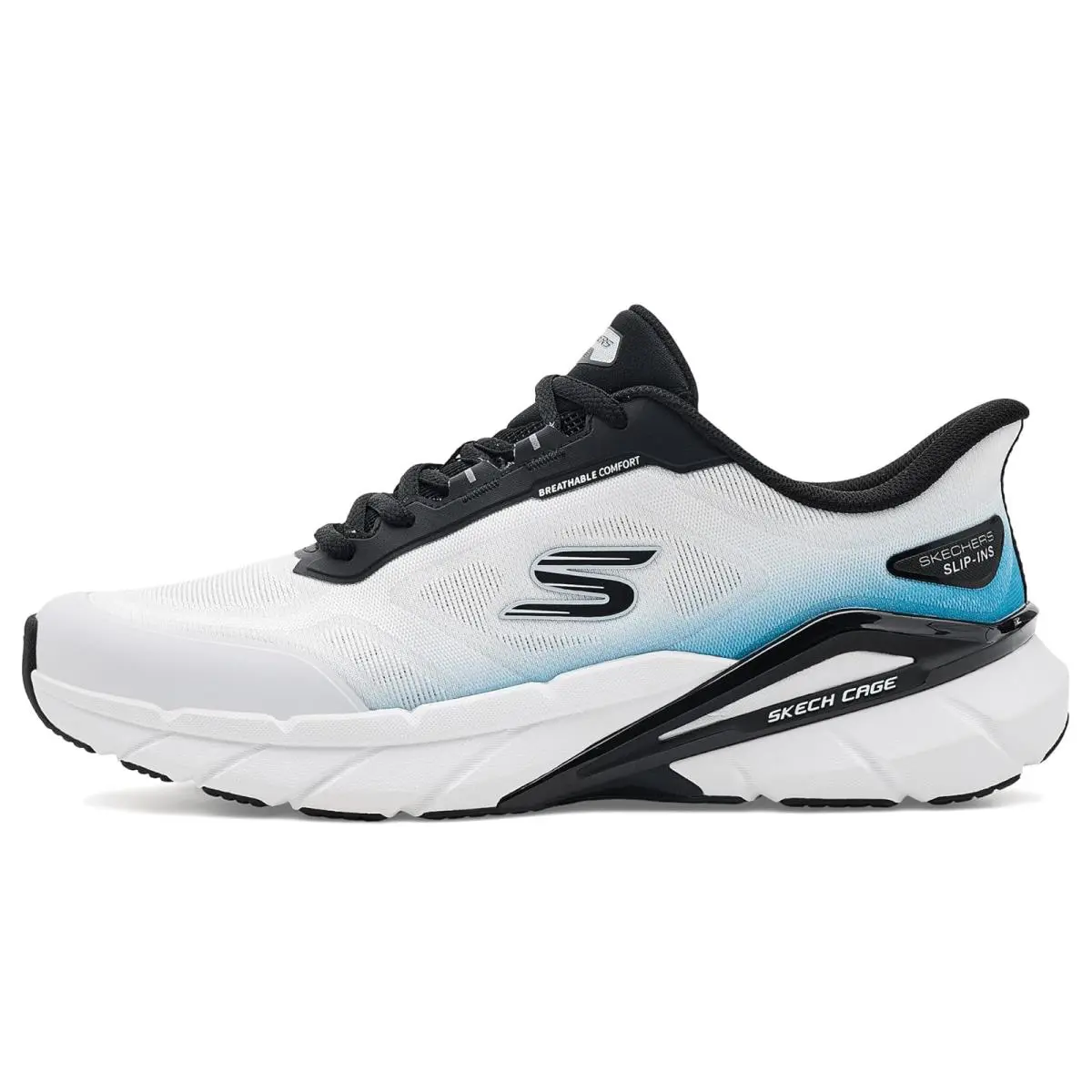 Skechers shoes - White/Synthetic/Blue 16
