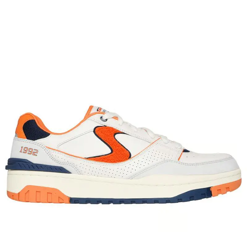 Skechers shoes - NATURAL / ORANGE 5