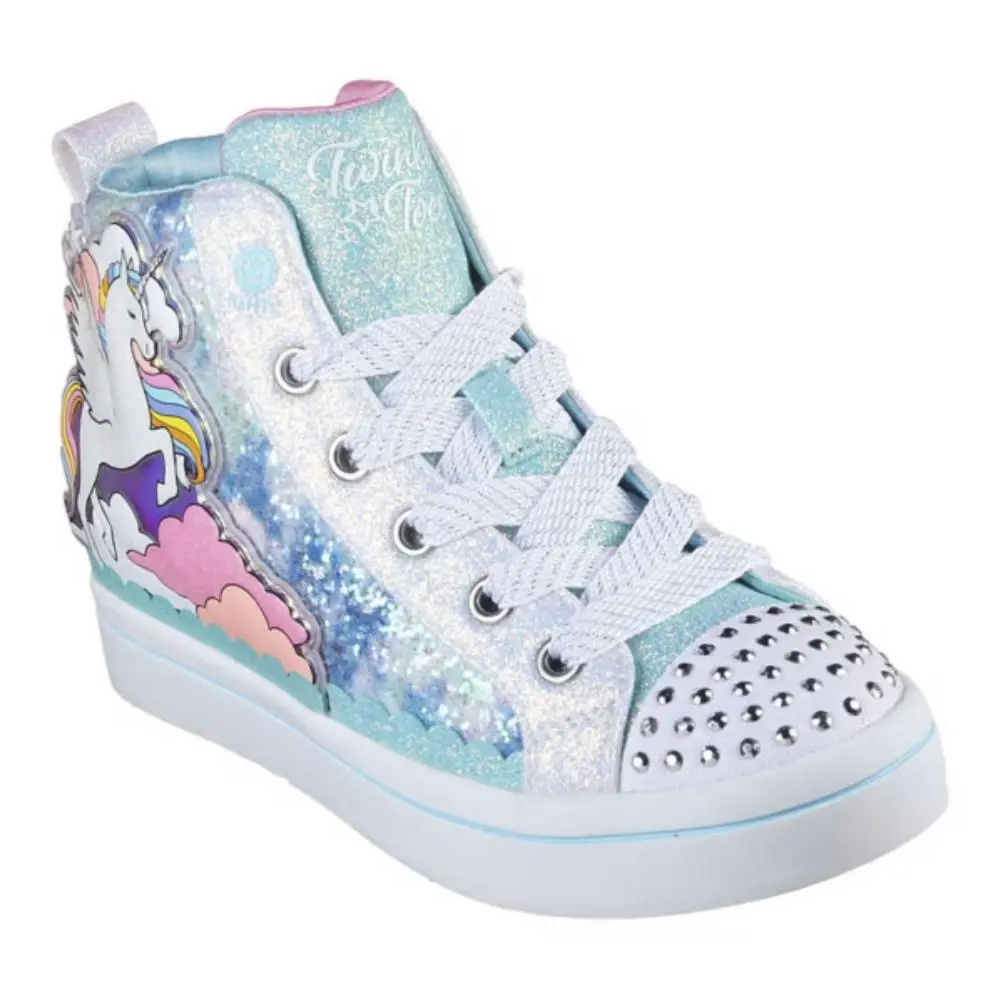 Skechers Twi-lights 2.0-Enchanted Unicorn 314399L-BLMT Toddlers 7 Shoes HTAT313