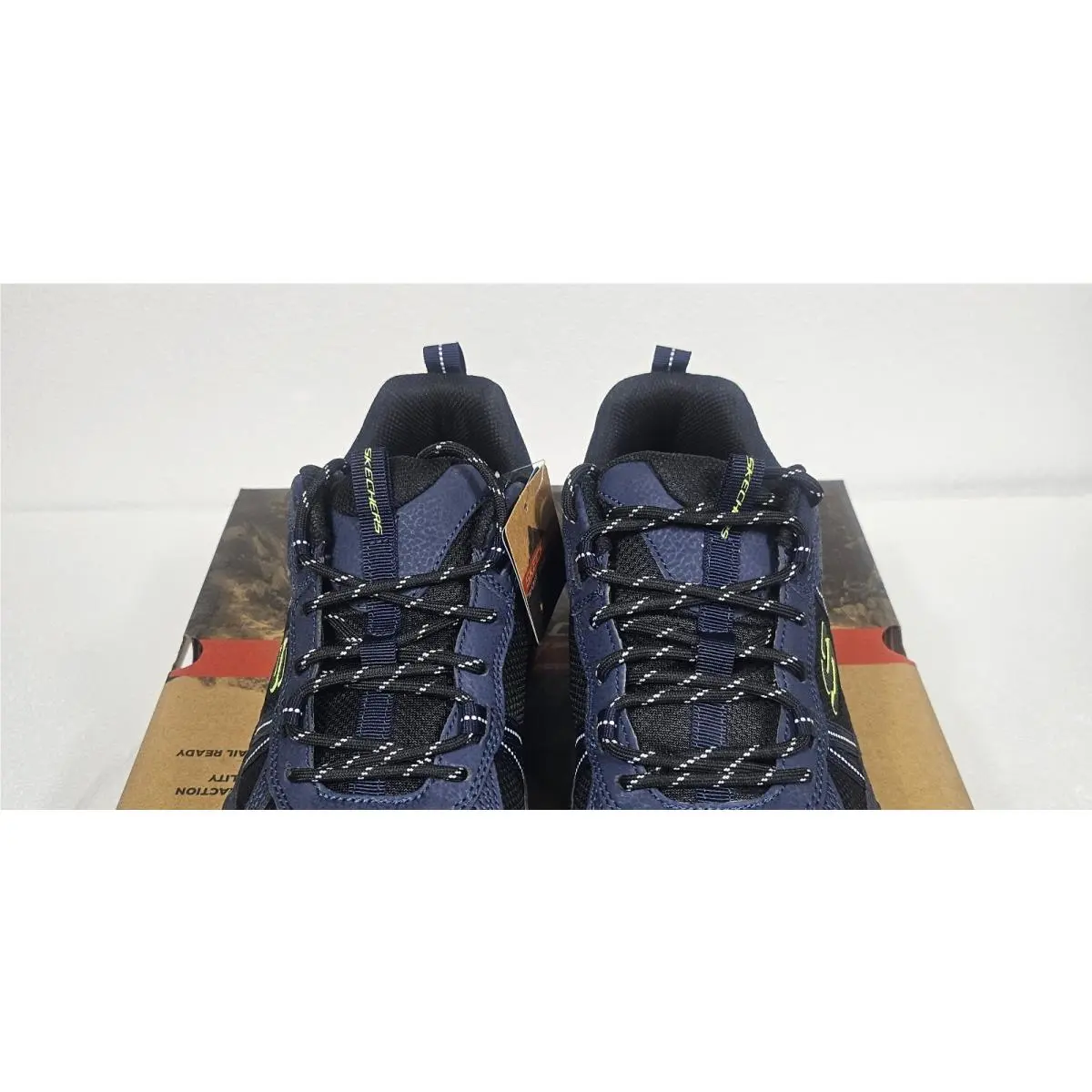 Skechers shoes - SKECHERS After Burn - After Burn - 237527NVBK - Blue 2