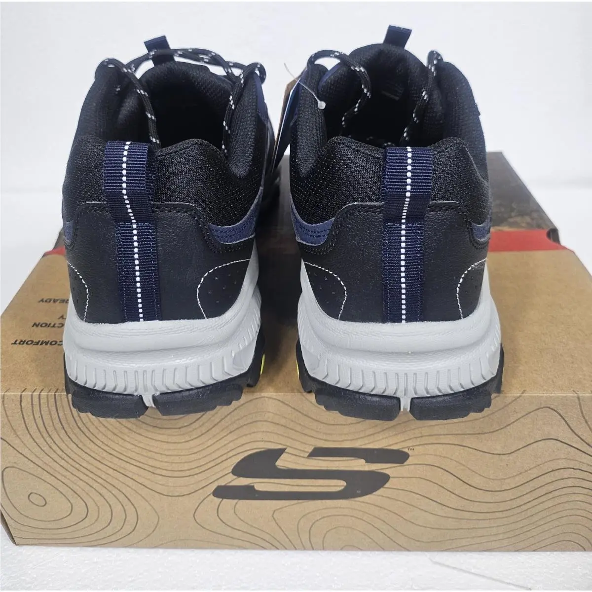 Skechers shoes - SKECHERS After Burn - After Burn - 237527NVBK - Blue 5