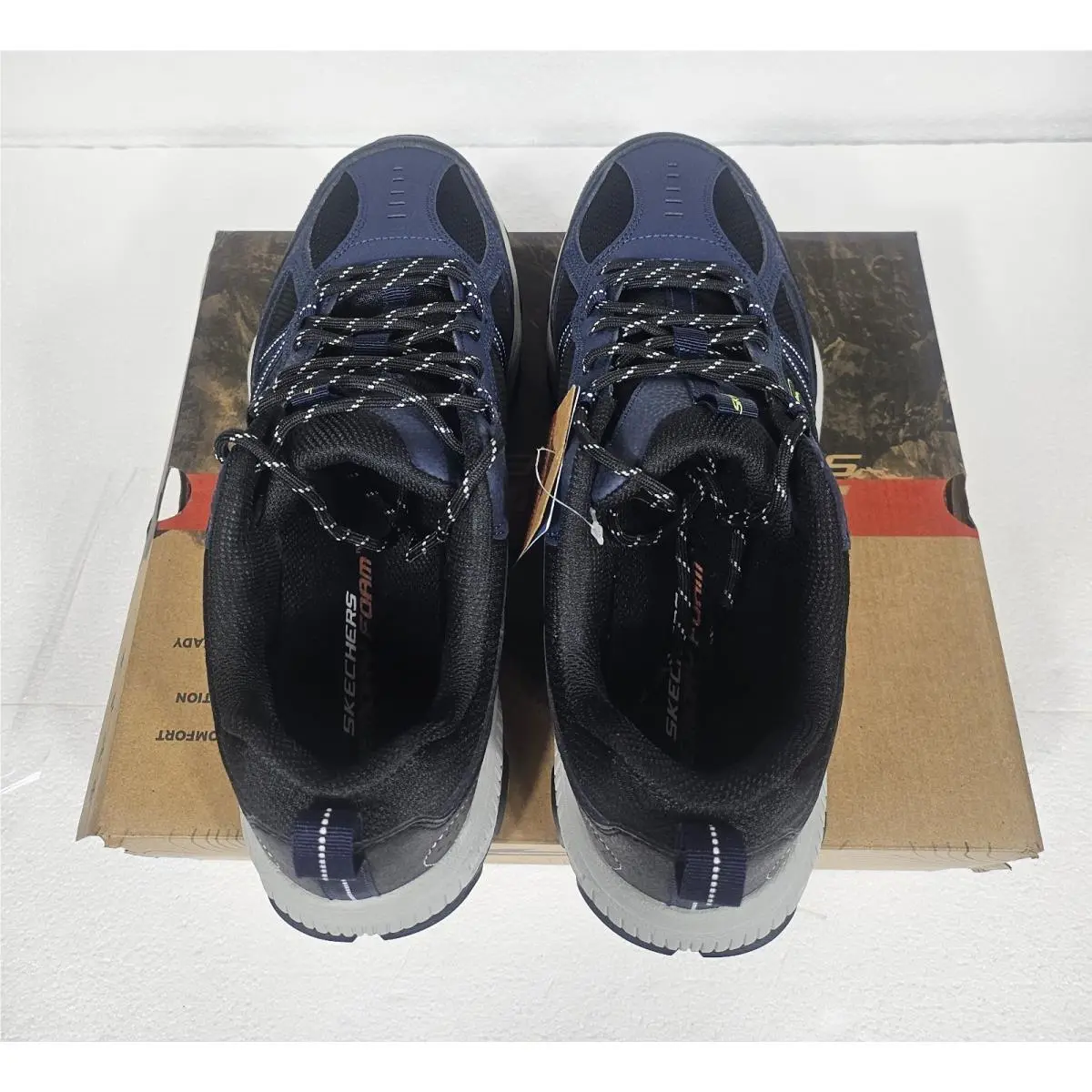 Skechers shoes - SKECHERS After Burn - After Burn - 237527NVBK - Blue 6