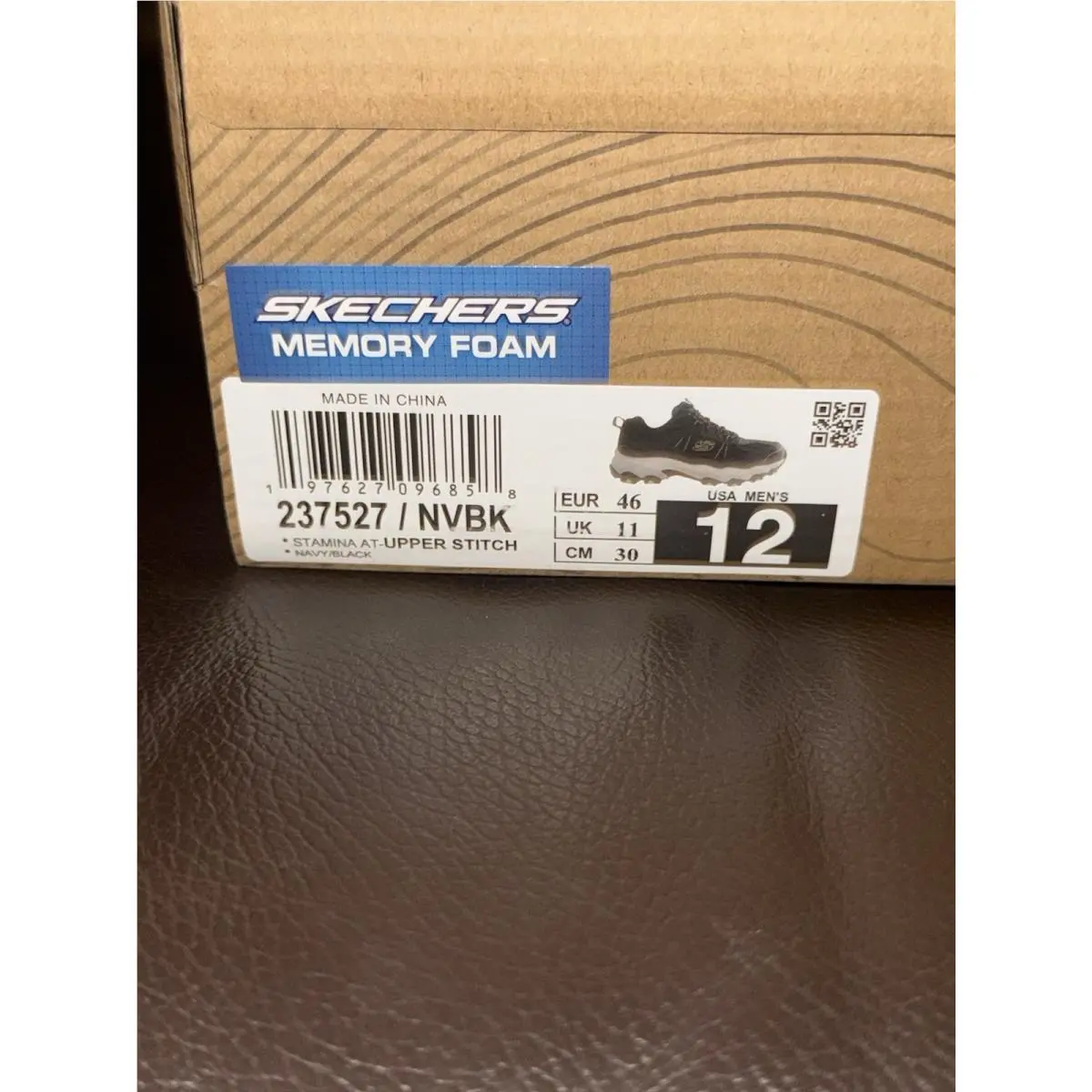 Skechers shoes - SKECHERS After Burn - After Burn - 237527NVBK - Blue 3