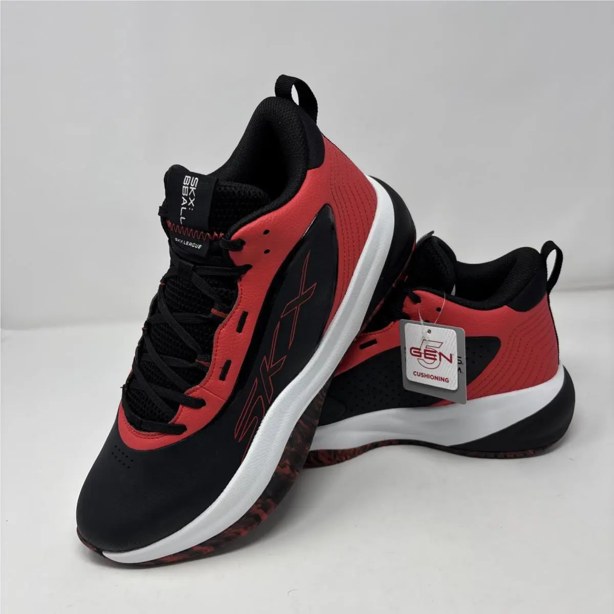 Skechers shoes - Skechers SKX League - SKX League - 253010/BKRD - Black/Red 8