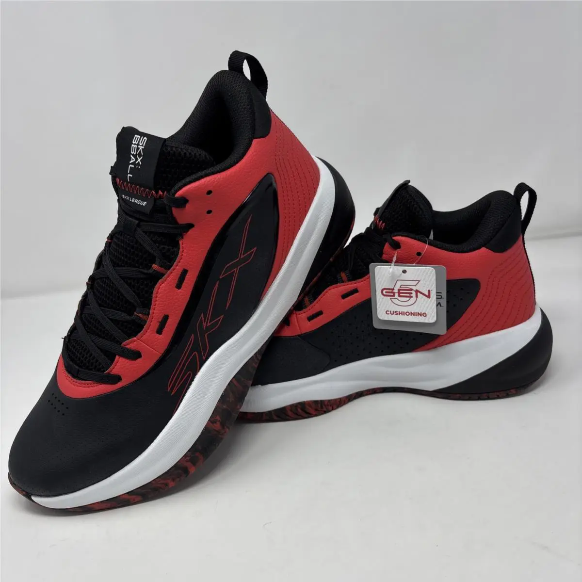 Skechers shoes - Skechers SKX League - SKX League - 253010/BKRD - Black/Red 10