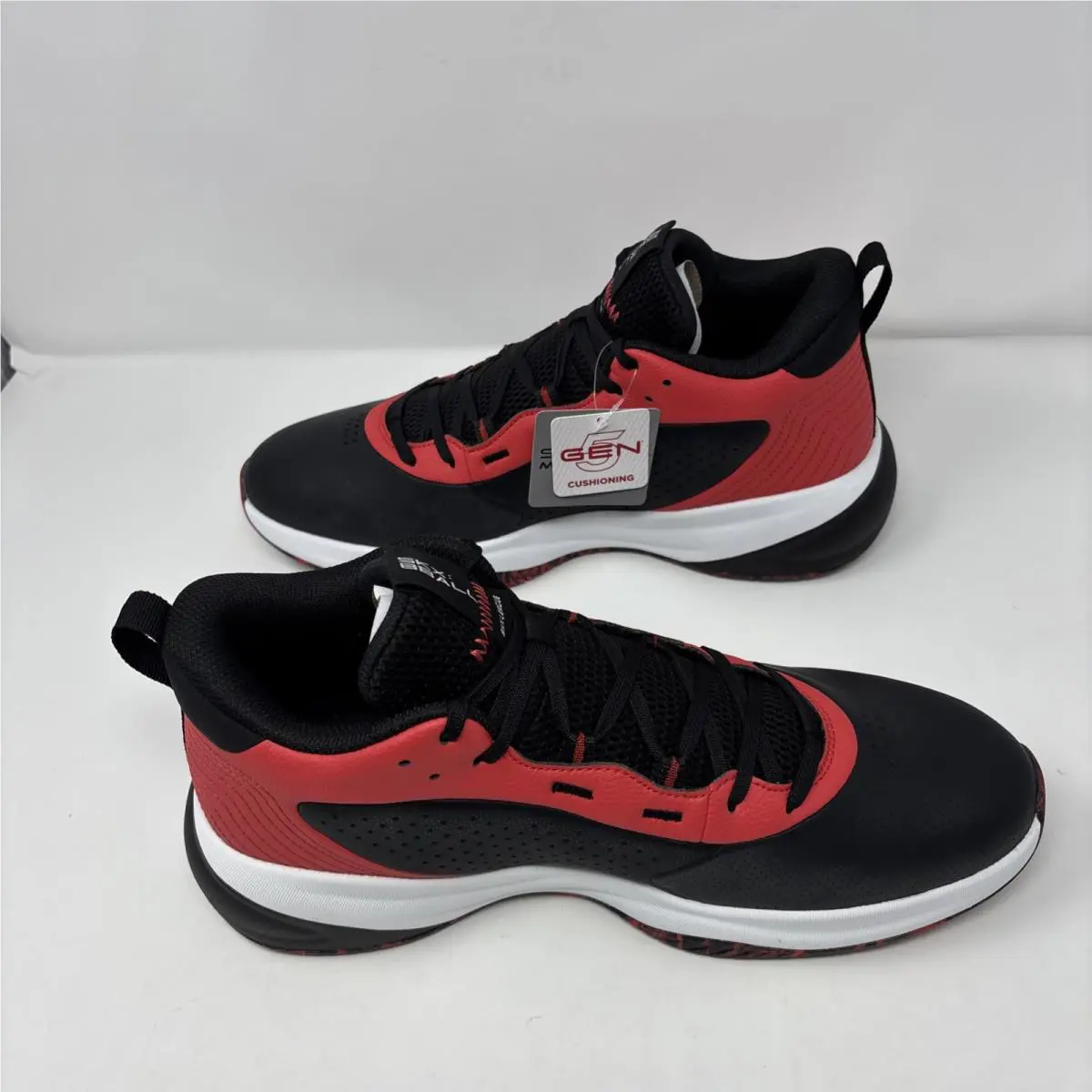 Skechers shoes - Skechers SKX League - SKX League - 253010/BKRD - Black/Red 12