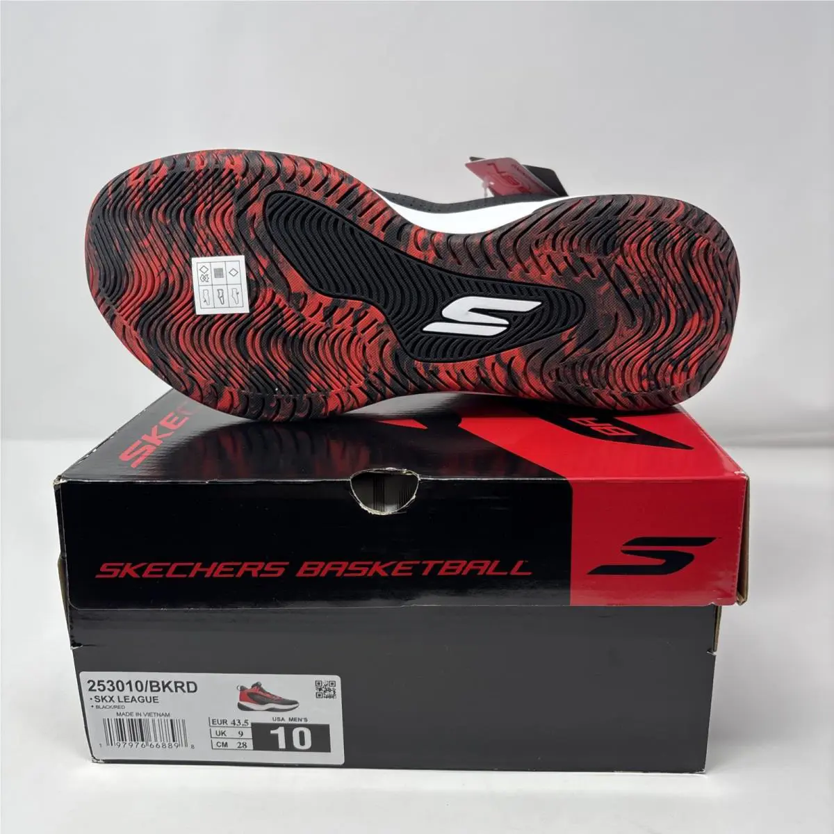 Skechers shoes - Skechers SKX League - SKX League - 253010/BKRD - Black/Red 3