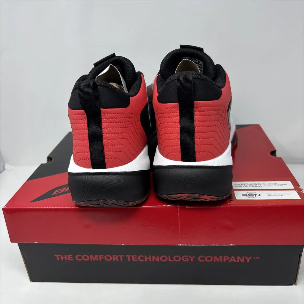 Skechers shoes - Skechers SKX League - SKX League - 253010/BKRD - Black/Red 7