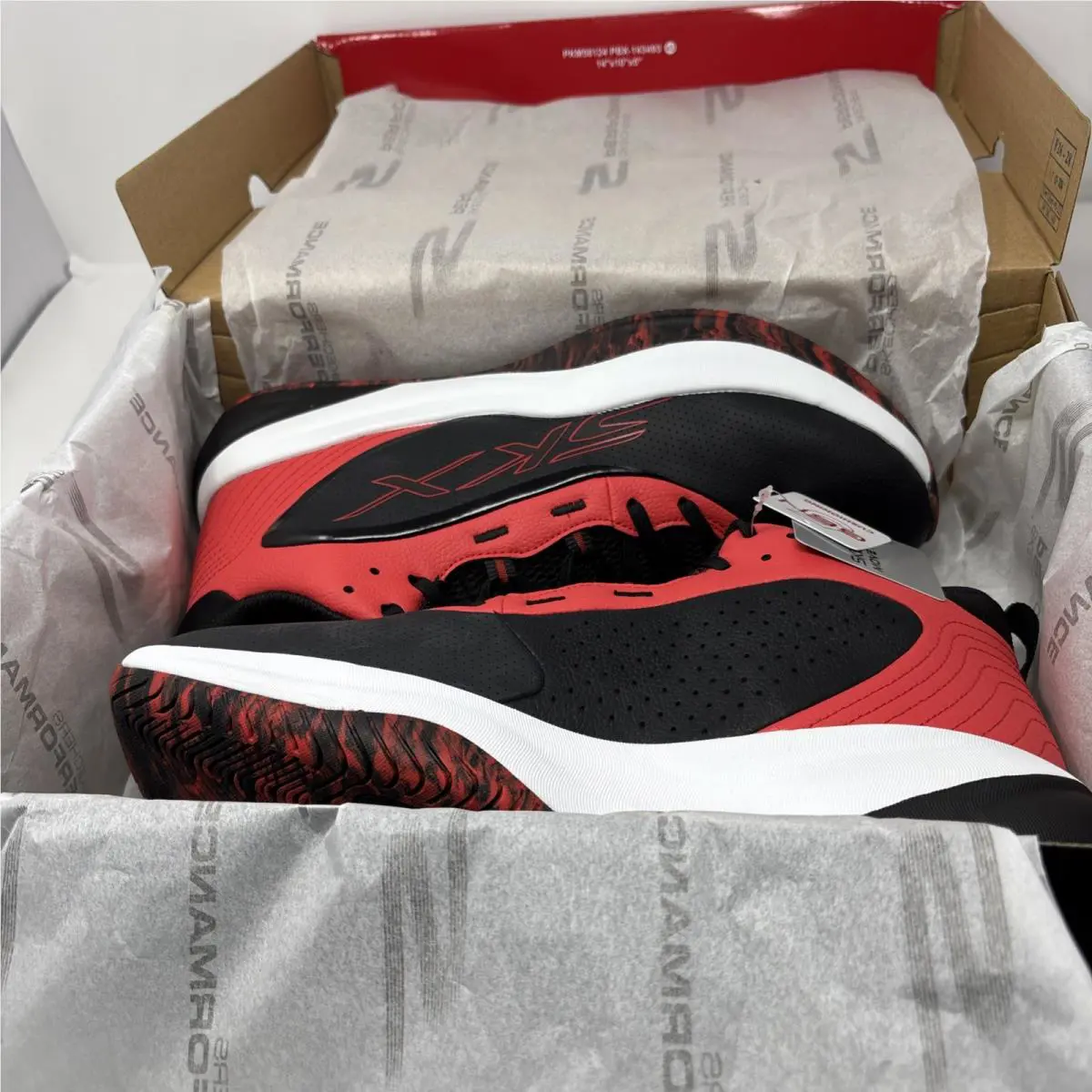 Skechers shoes - Skechers SKX League - SKX League - 253010/BKRD - Black/Red 6