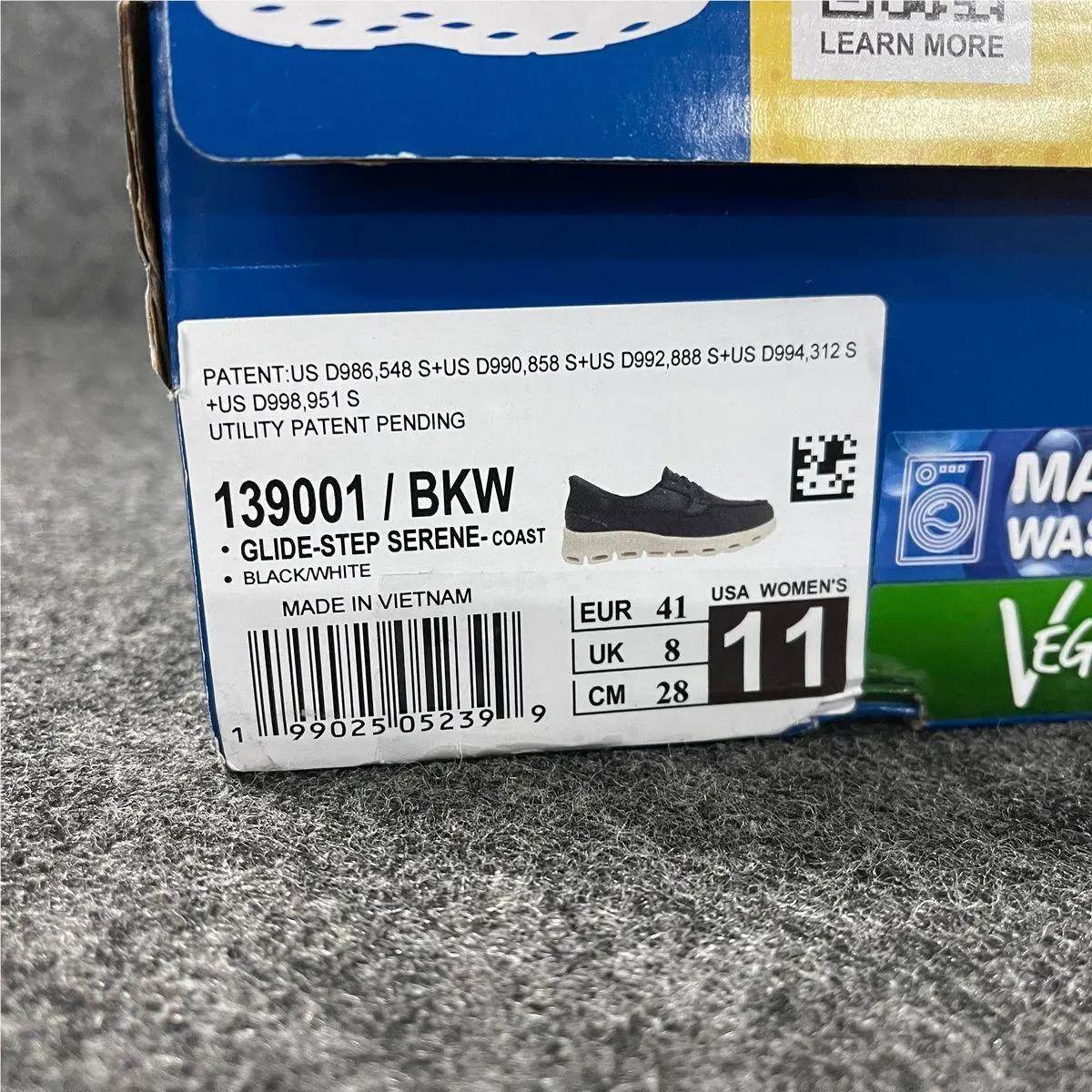 Skechers shoes - vs-183655 - vs-183655 - Black (UPC: 199025052399) 1
