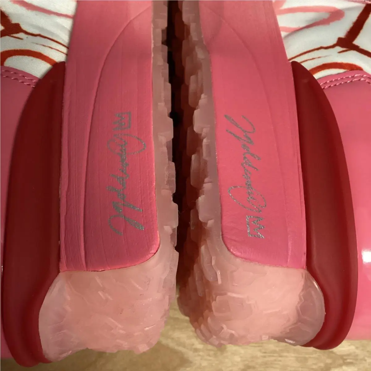 Skechers shoes - Skechers Hands Free Slip Ins - 177747/PKW - Pink, Red (UPC: 0198376842147) 9