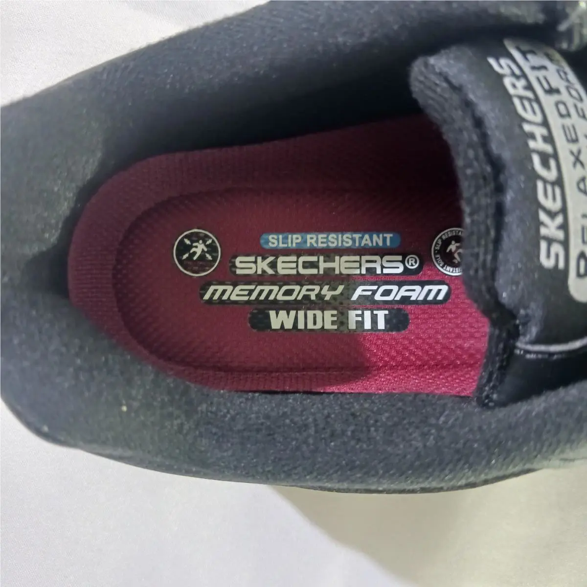 Skechers shoes - Skechers Relaxed Fit Dighton - Relaxed Fit Dighton - 77111W/BLK - Black (UPC: 888222419509) 7
