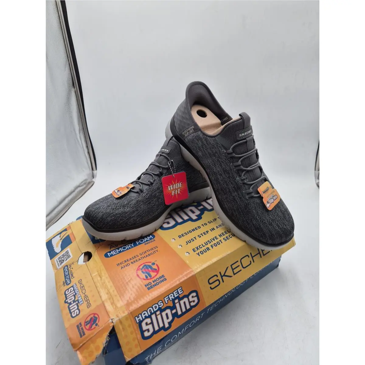 Skechers shoes - SKECHERS Summit Slip-Ins - Summit - Gray 3