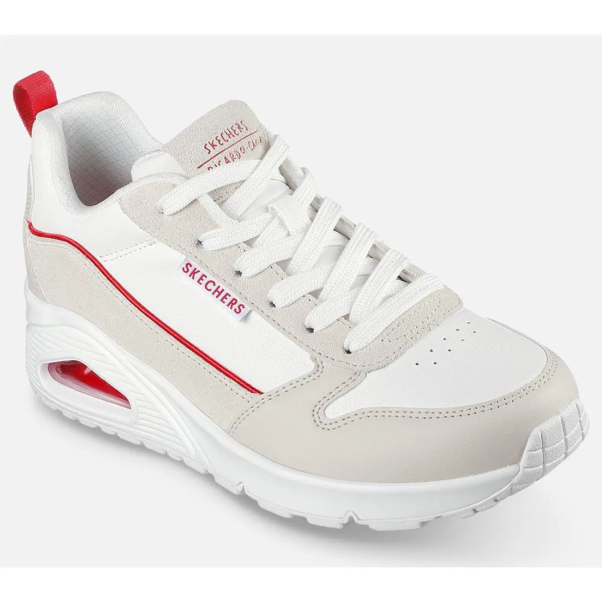Skechers shoes - SKECHERS Ricardo Cavolo Uno Flaming - White Natural 1