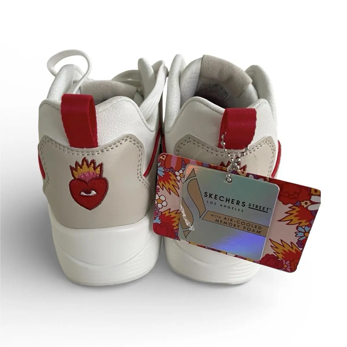 Skechers shoes - SKECHERS Ricardo Cavolo Uno Flaming - White Natural 3