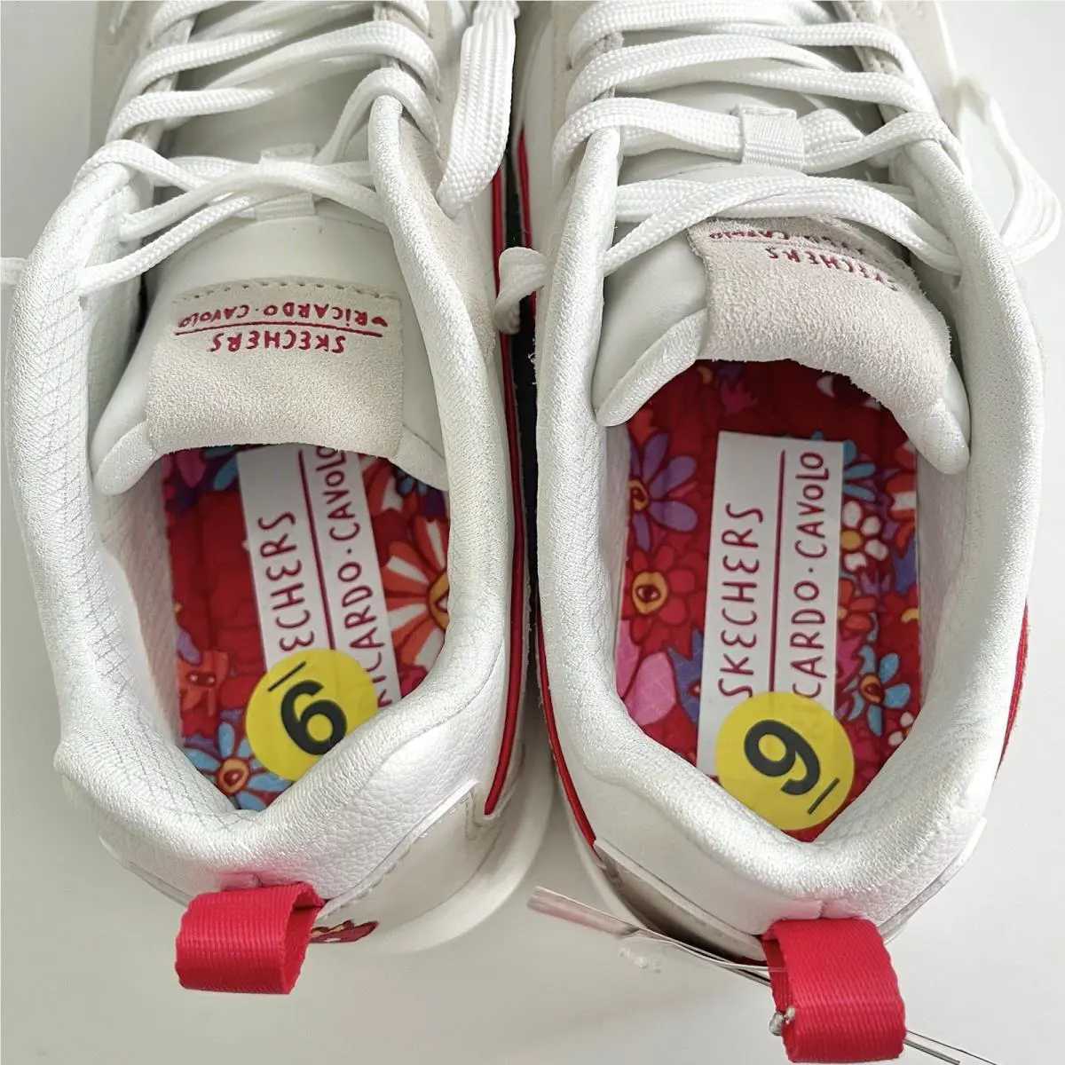 Skechers shoes - SKECHERS Ricardo Cavolo Uno Flaming - White Natural 6