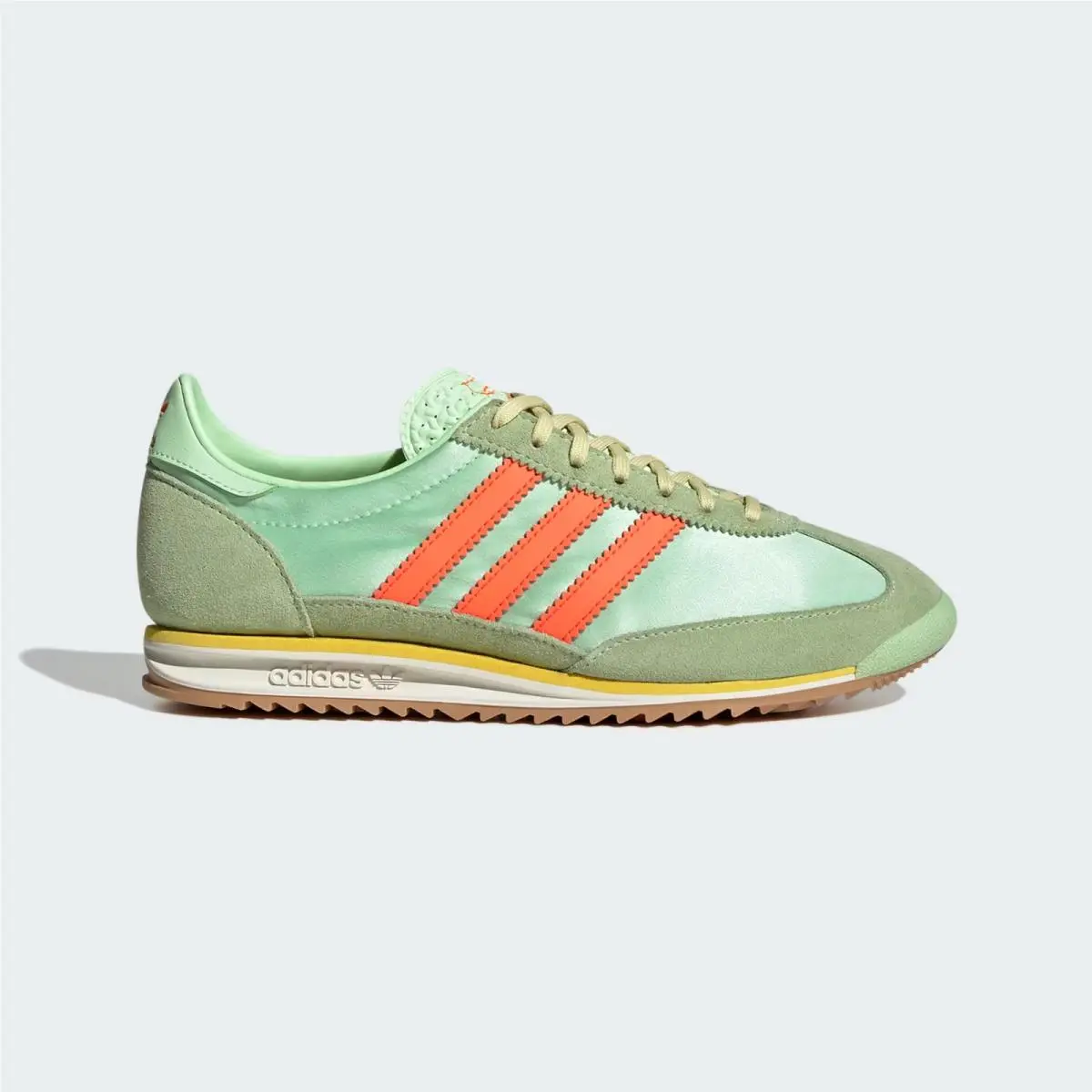 Adidas SL 72 OG Womens Size 8.5 Green Spark/solar Orange Shoes JI0197