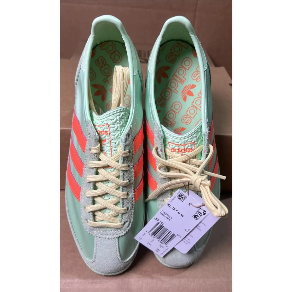 Adidas shoes - adidas SL 72 - JI0197 - Green (UPC: 197615170829) 1