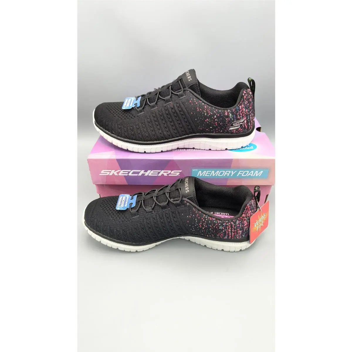 Skechers shoes - BLACK PINK 0