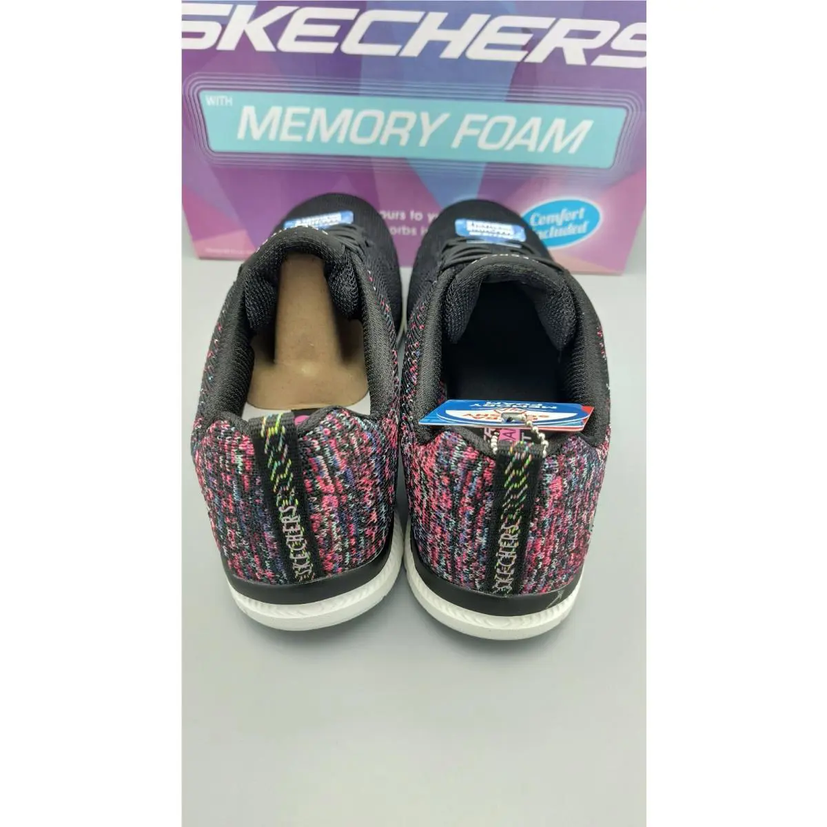 Skechers shoes - BLACK PINK 4