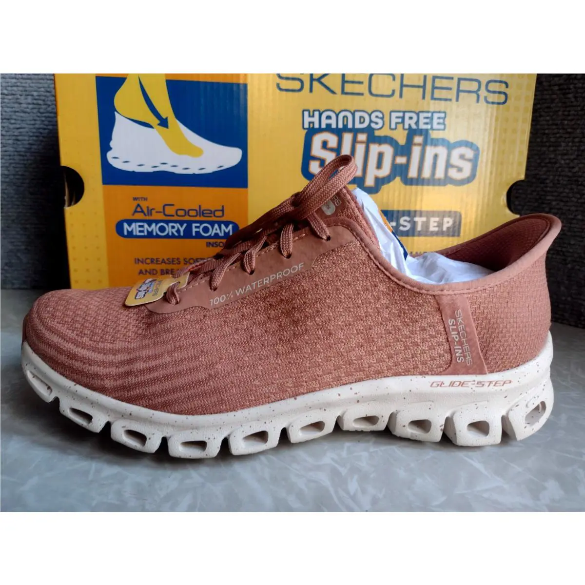Skechers shoes - Slip Ins Vegan - Slip Ins Vegan - Clay (UPC: 197976213425) 1