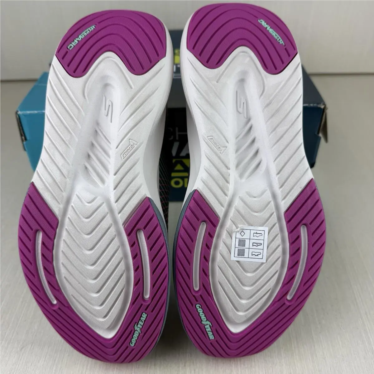 Skechers shoes - Skechers Go Walk Max Sally - 125052 - Grey/Purple 5