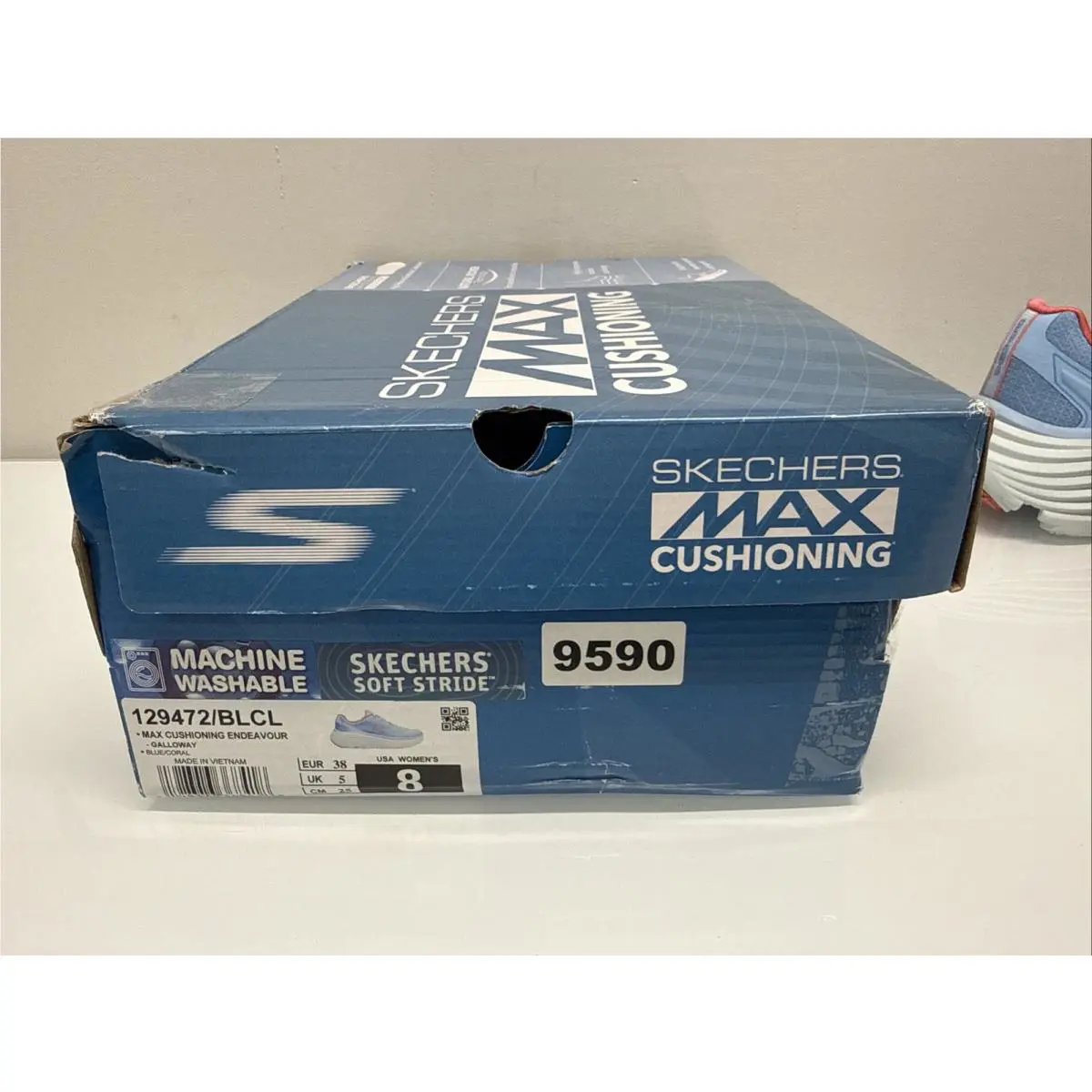 Skechers shoes - Skechers Max Cushioning - Max Cushioning - 129472 - Blue 7