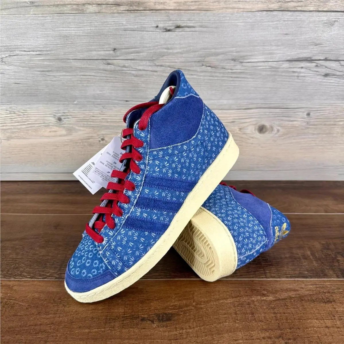 Adidas Jabbar Hi Western Denim Mens Supplier Colour Night Indigo JS0813 Size 9