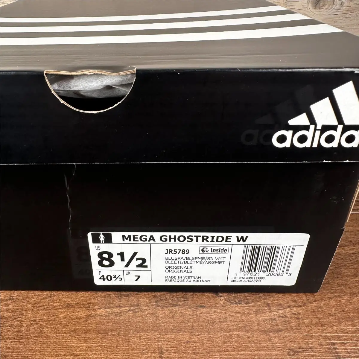 Adidas shoes - adidas Mega Ghostride - Mega Ghostride - JR5789 - Blue (UPC: 197621206833) 8