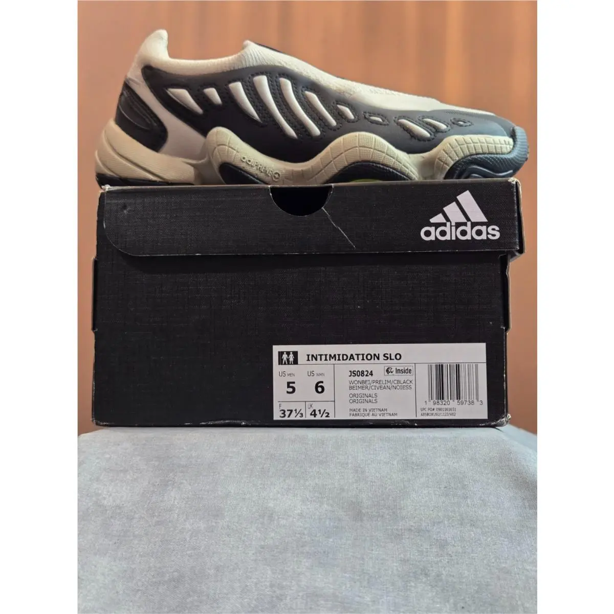 Adidas shoes - adidas Intimidation Slip On - Intimidation Slip - JS0824 - Beige 5