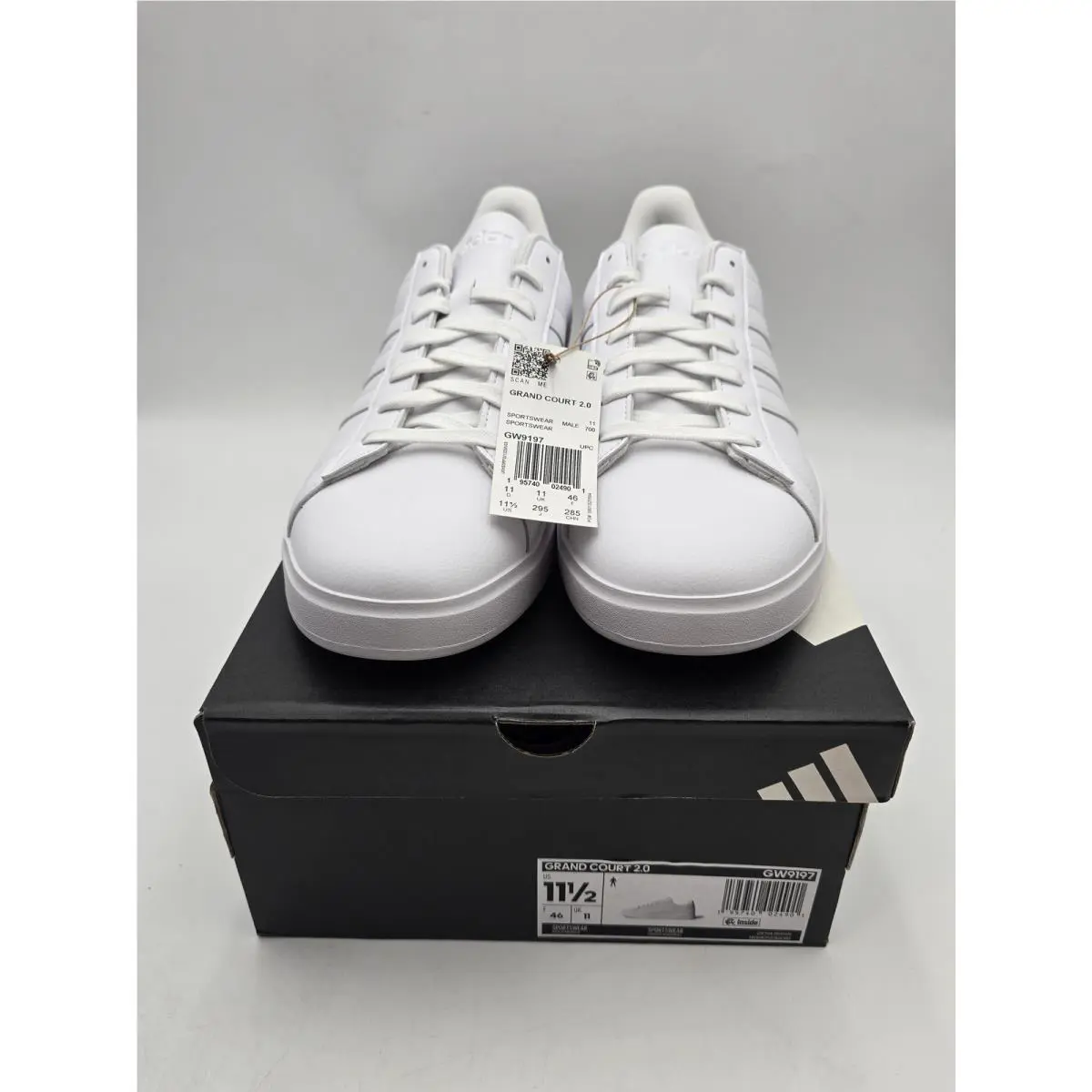 Adidas shoes - adidas Grand Court - Grand Court - GW9197 - White 2