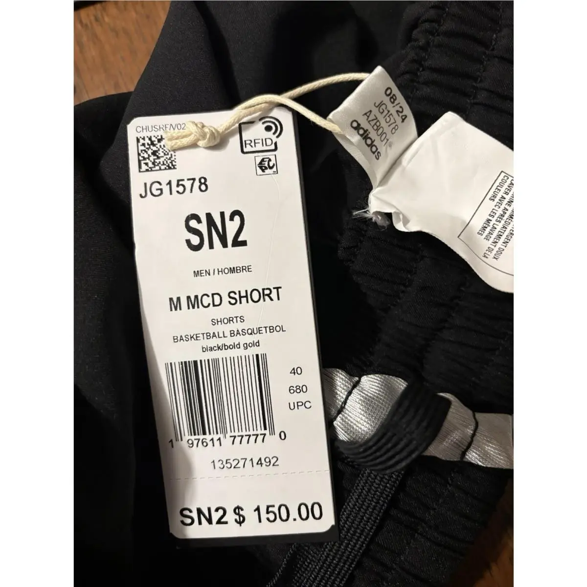 Adidas clothing - JG1577 - JG1577 - Black 0