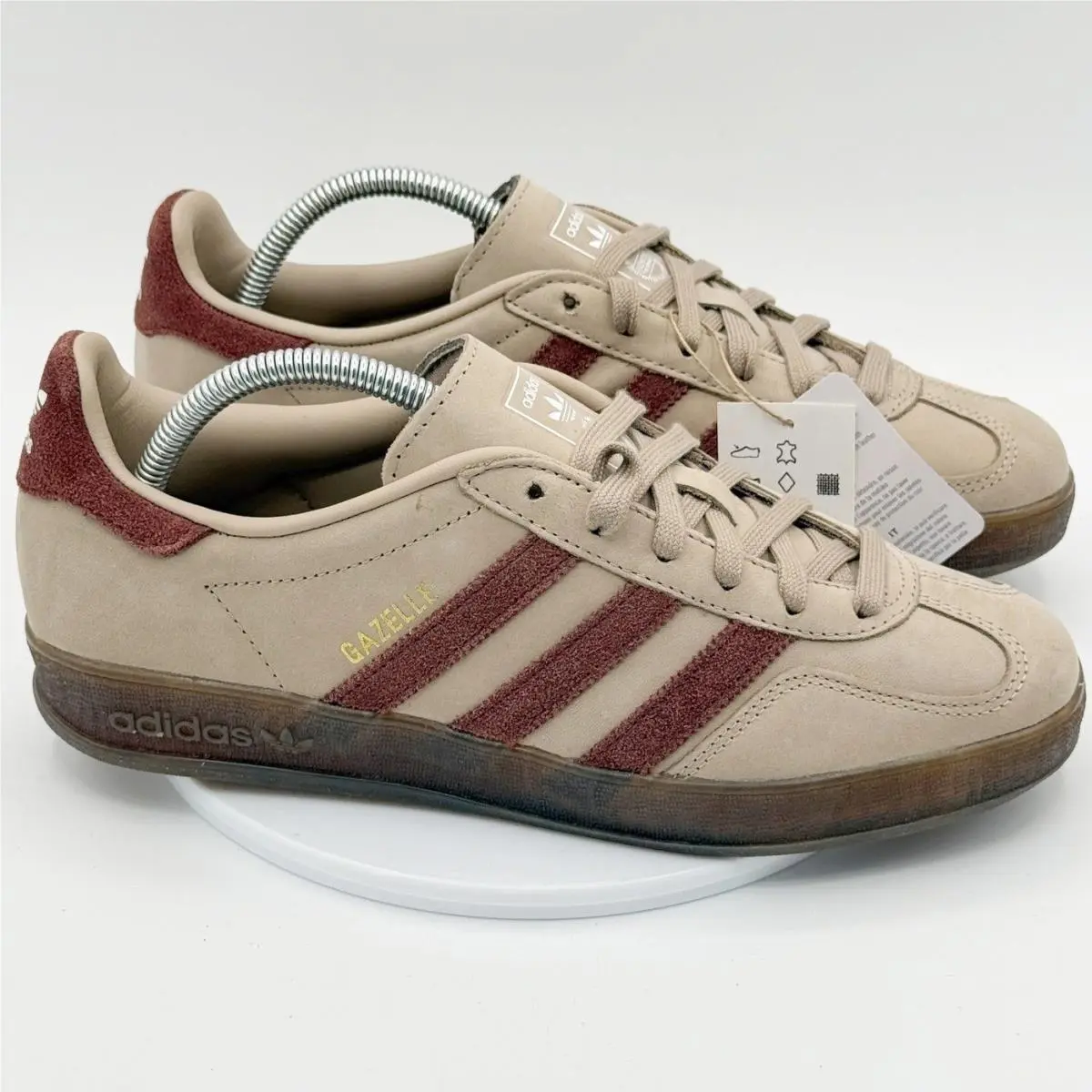 Adidas shoes - adidas Gazelle Indoor - Gazelle Indoor - JQ8387 - Beige (UPC: 197621130961) 6