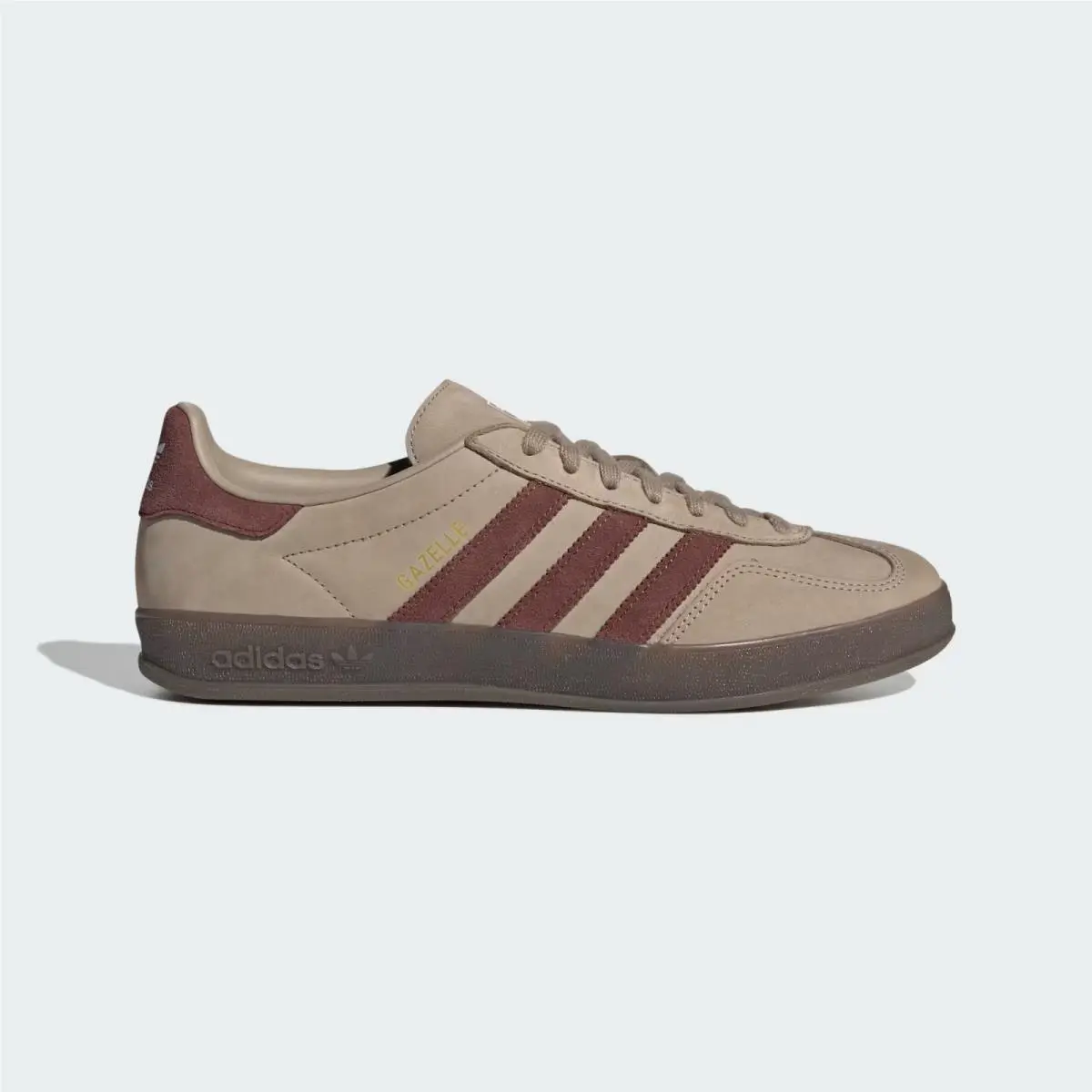 Adidas Gazelle Indoors Mens Casual Shoes JQ8387 Brown Sz 9