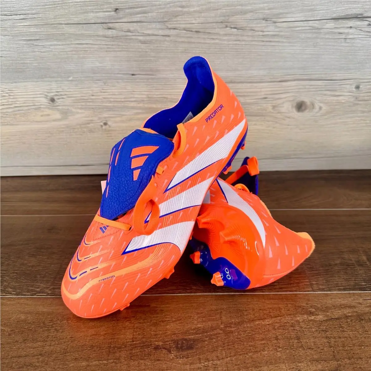 Adidas Predator League FT FG MG Mens Size 8 Cloud White Beam Orange JI1112