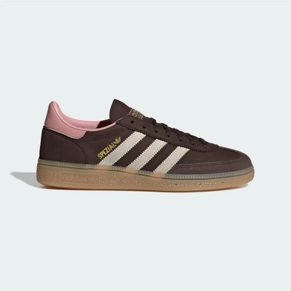 Handball Spezial Women Brown/pink Gum Sole SZ 5.5 by Adidas