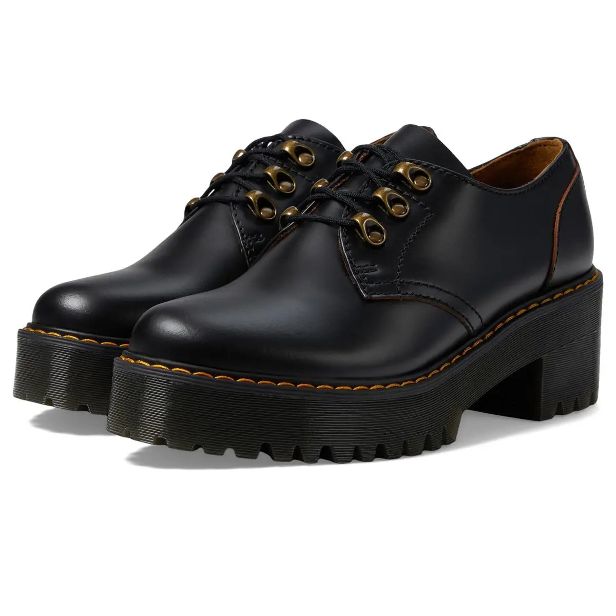 Dr. Martens shoes  - black vintage smooth 5