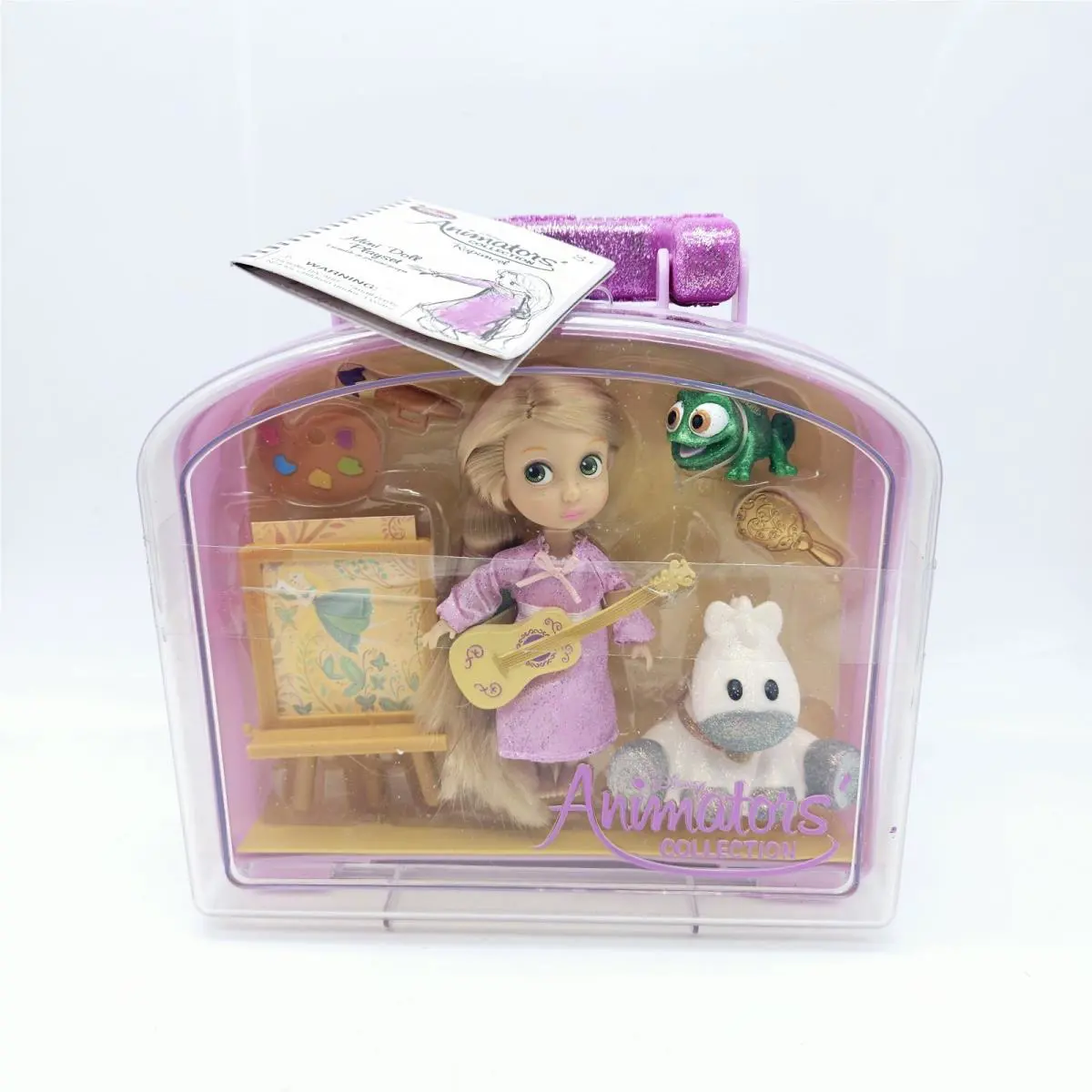 Disney Animators Collection Rapunzel Tangled Mini Doll 5 Playset