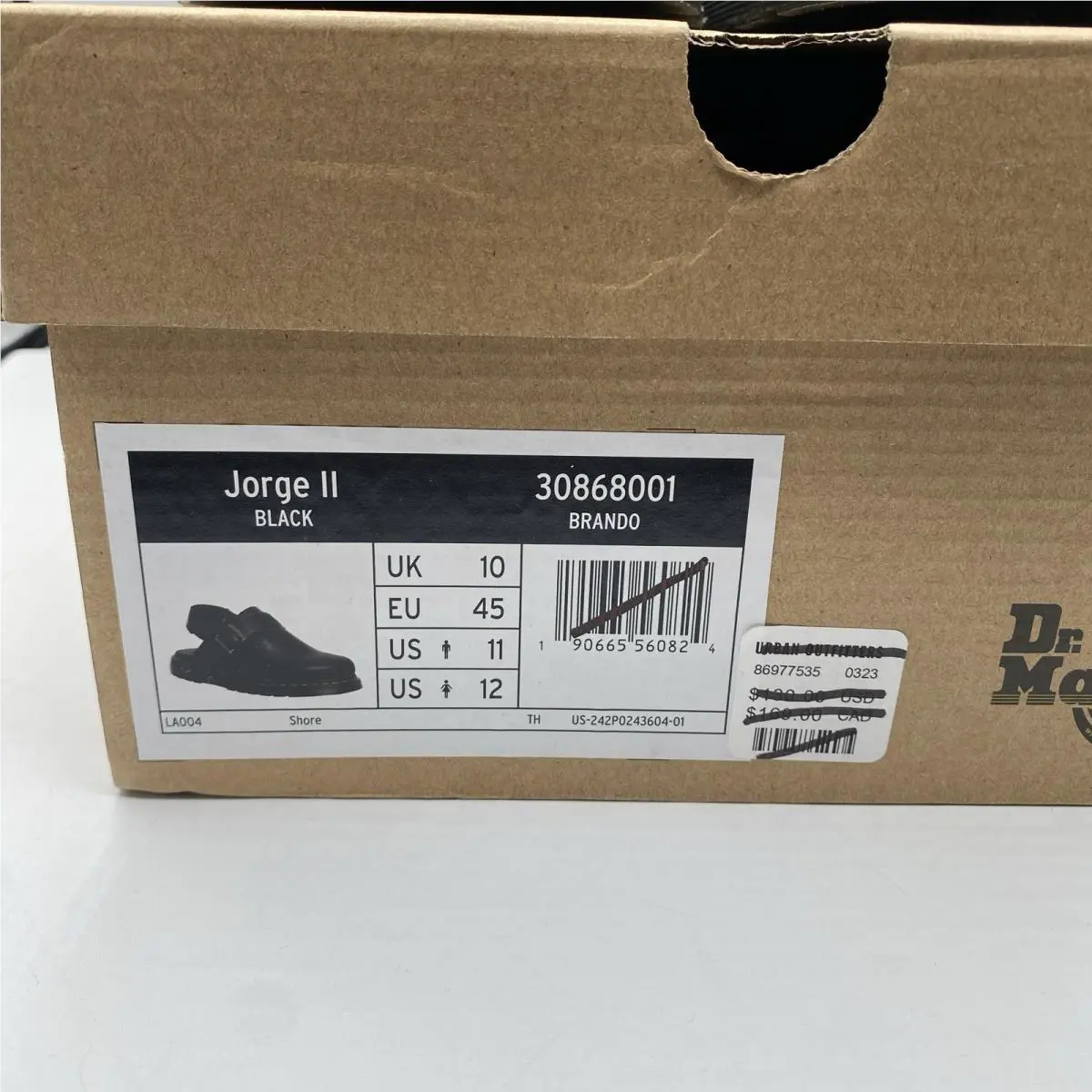 Dr. Martens shoes - Dr Marten Jorge II - Marten Jorge - Black 2