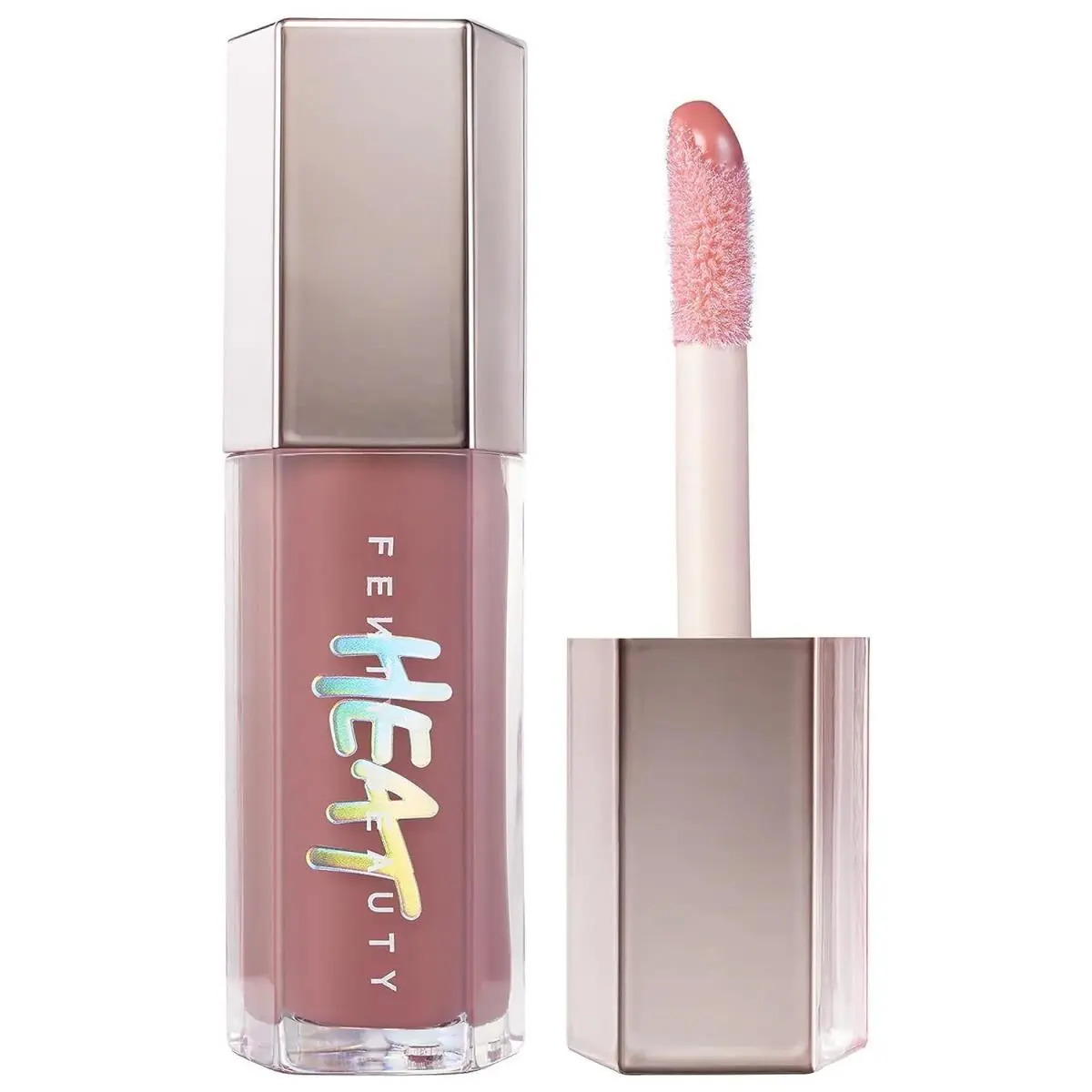 Gloss Bomb Heat Lip Plumper 0.3oz Sheer Pink Fussy by Fenty Beauty