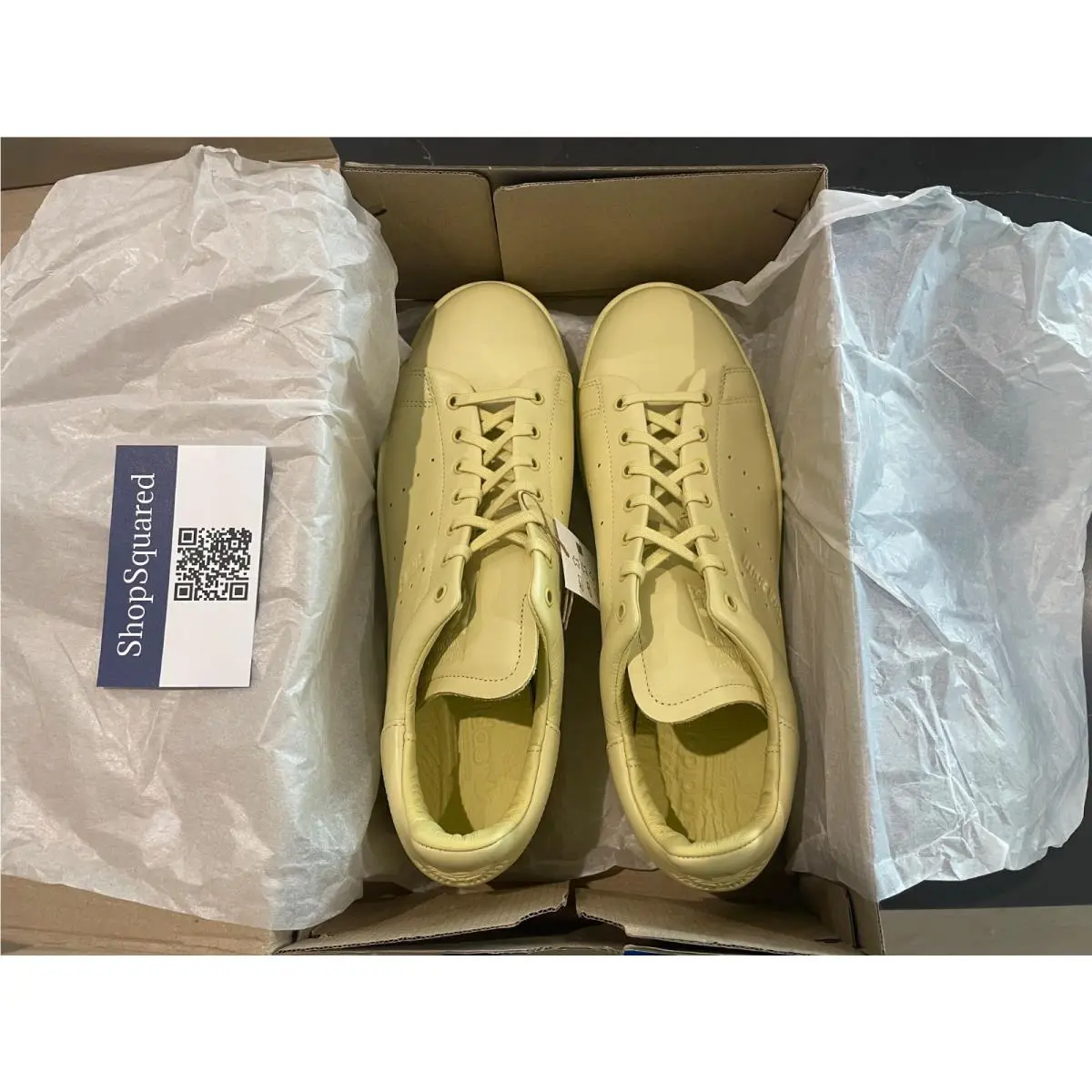Adidas shoes - adidas Stan Smith - Stan Smith - JI3369 - Yellow (UPC: 196479045168) 8