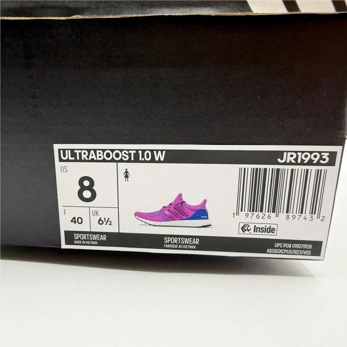 Adidas shoes - adidas Ultraboost 1.0 W - Ultraboost - JR1993 - Pink (UPC: 197626897432) 9