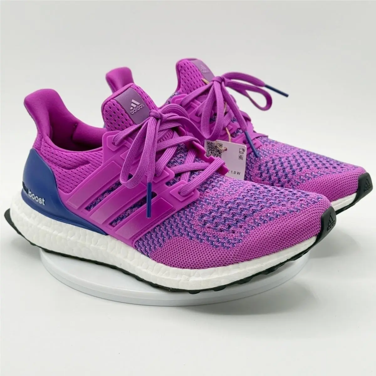 Adidas Ultraboost 1.0 Womens Size 9.5 Flash Pink JR1993 Running Sneakers