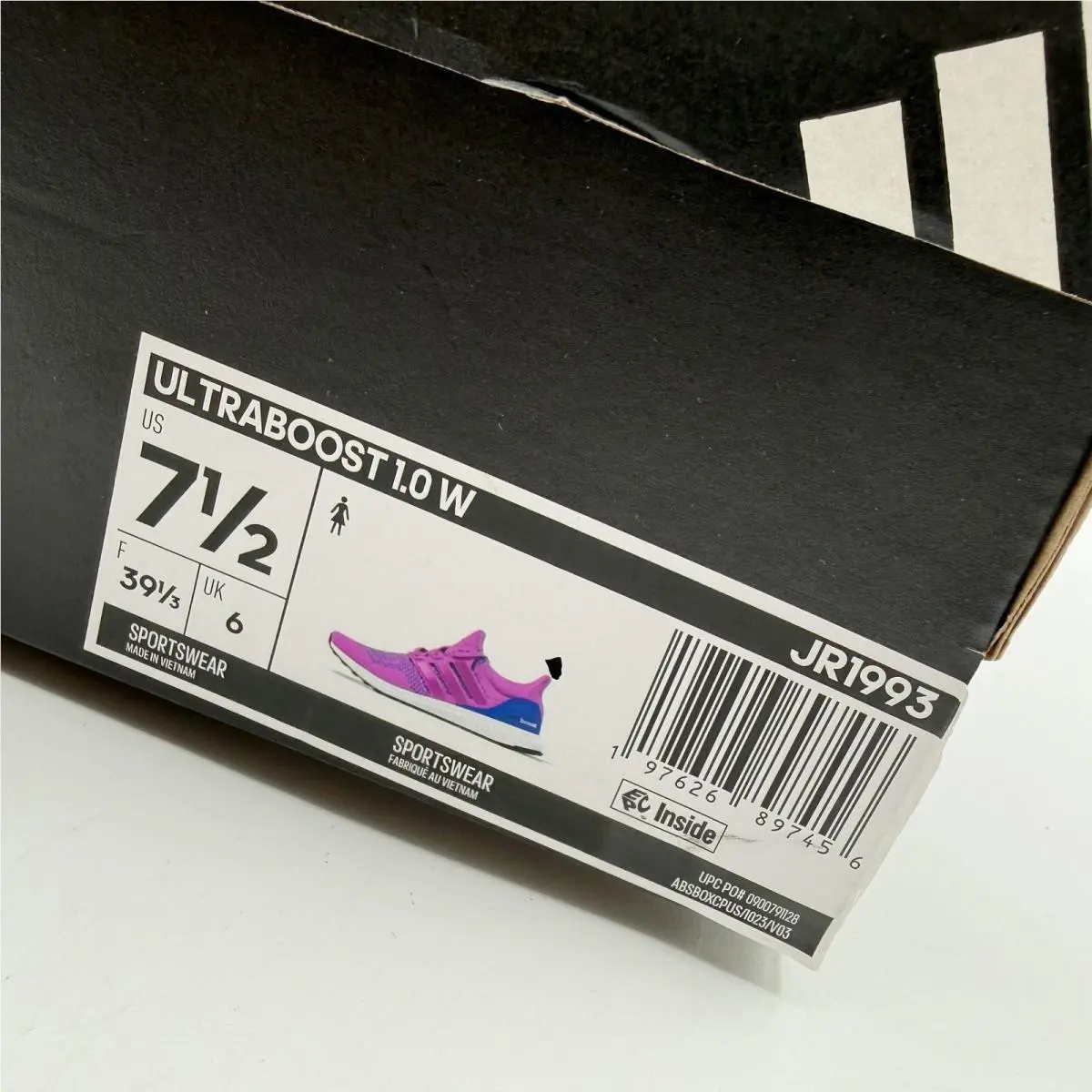 Adidas shoes - adidas Ultraboost 1.0 W - Ultraboost - JR1993 - Pink (UPC: 197626897456) 8
