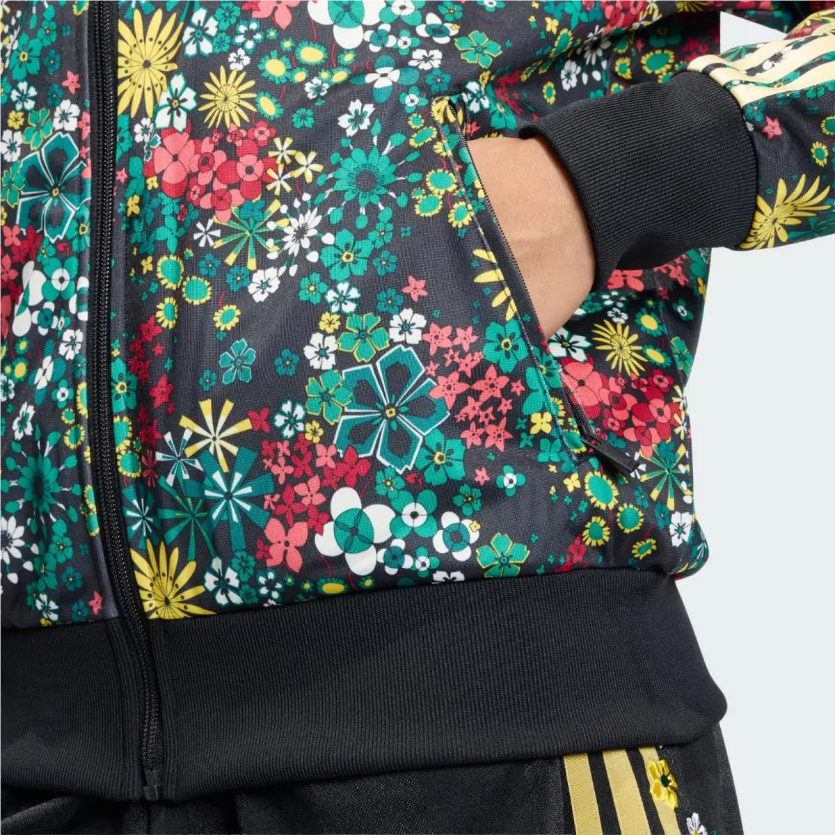 Adidas clothing - adidas Firebird - Firebird - KD7975 - Black / Bold Green / Collegiate Green / Eqt Yellow 7