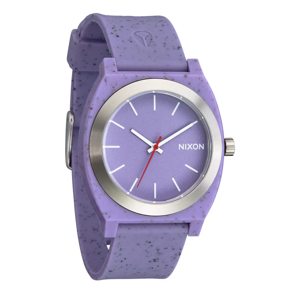 Time Teller Opp Lavender Speckle Silicone Watch by Nixon